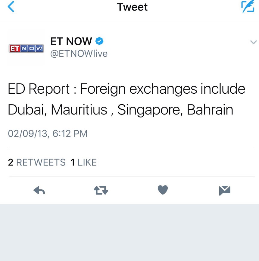 The exchange neither had commodities nor the money. Most part of the tax-paid monies of investors flew out of the country by hawala to Jignesh Shah's own exchanges in Dubai, Singapore and Mauritius.  @dir_ed knew from the day 1 where the money was but dragged its feet unknwon.