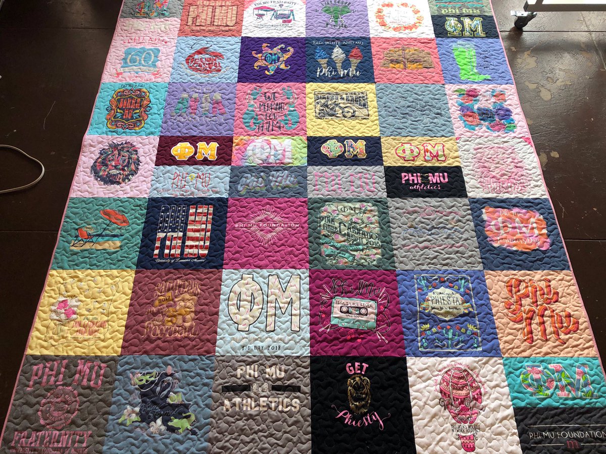 absewlutelyamy's tweet photo. Let us #quiltyourtees #tshirtquilt #westmonroela https://t.co/2YqX2JIFqf