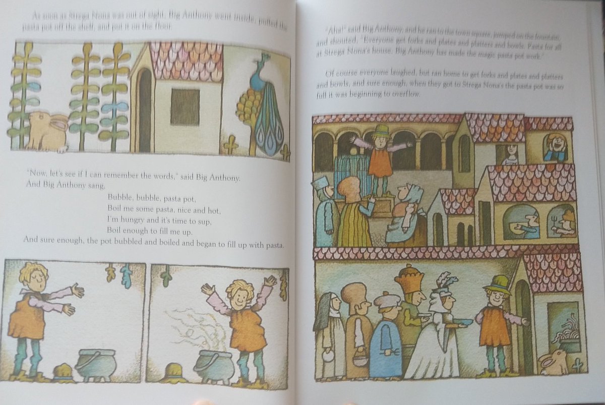 39. Strega NonaA good introduction to the multifarious dangers of witchcraft, and the corruption of even the clergy by that black art. Excellent preparatory material for a future scholar of Malleus Maleficarum