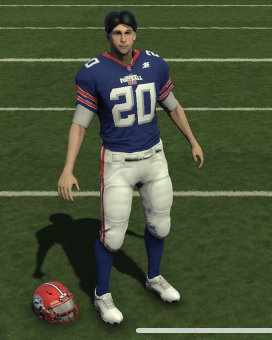 PhenomBrand's tweet photo. Virtual @DougFlutie is rocking our custom replica jersey in Doug Flutie’s @MaxFootballGame for Xbox. 🔥🔥

#Phenom x #MaxFootball https://t.co/ZO2JKgykY7