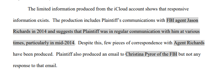 This is big:The FBI was in contact with Epstein and Ghislaine Maxwell's minor victim back in 2014.Yet they did nothing.