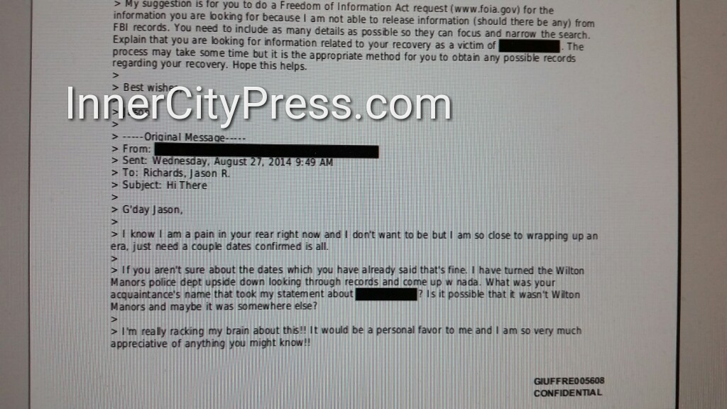 Rare FOIA shout-out in  #GhislaineMaxwell documents partial unsealed tonight. Note that the United Nations, whose official Amir Dossal was one of only five people on the board of Maxwell's Terramar Foundation... has not Freedom of Information Act  http://www.freedominfo.org/2014/09/un-lacks-freedom-information/