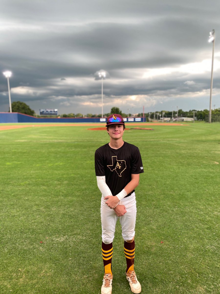 <a href="/FiveToolOK/">Five Tool Oklahoma</a>: @ASBbaseball Brand 11, Texas BA 0
PoG: <a href="/DylanStone12ds/">Dylan stone</a> 3 IP, 3K, H, 0R
Hitter: Aiden Scott 2-3, 2 RBI, R