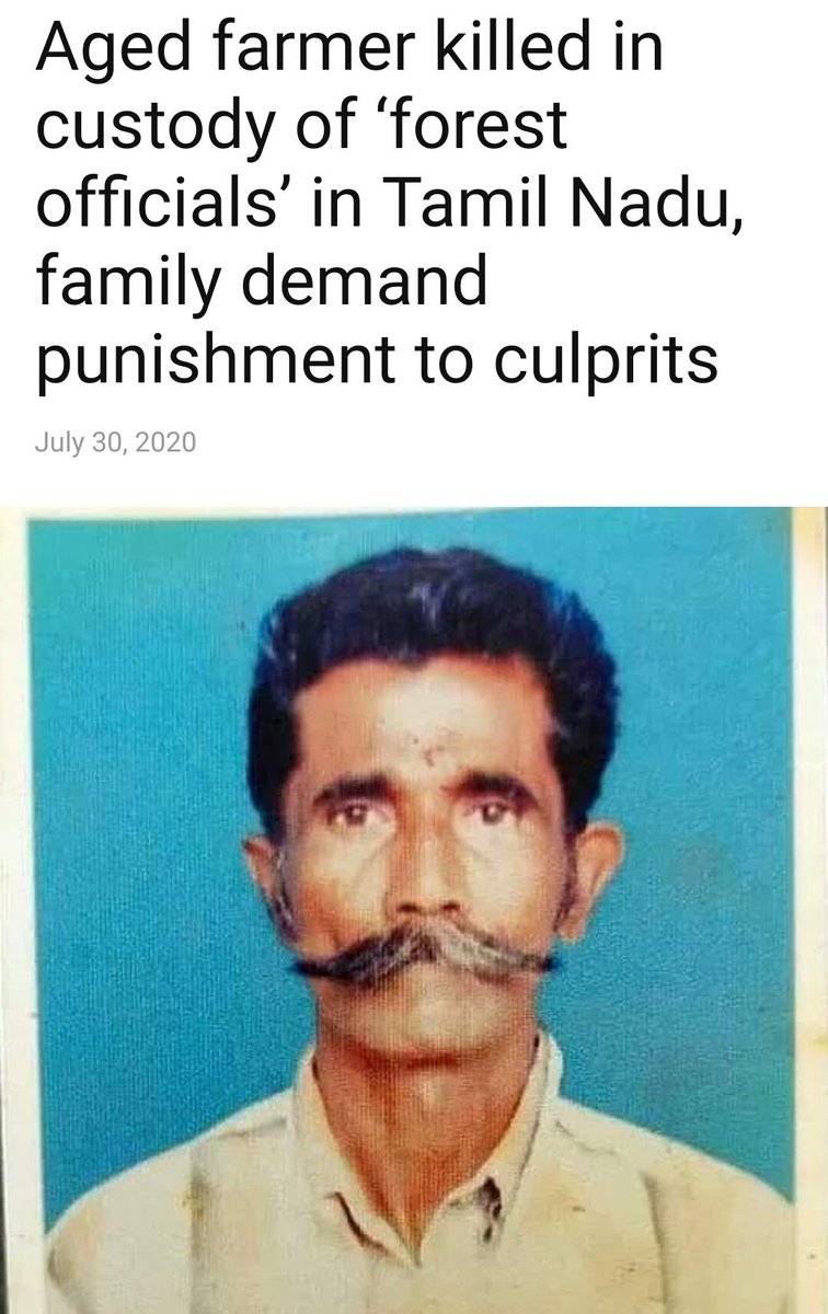 kaajalActress's tweet image. Two Officers along with #FOP 
picked him up without a memo for arrest &amp;amp; allegedly tortured him at the Sivasailam Forest Office. Two hours later, his family received news dat he had passed away. 
#JusticeForAnaikaraiMuthu