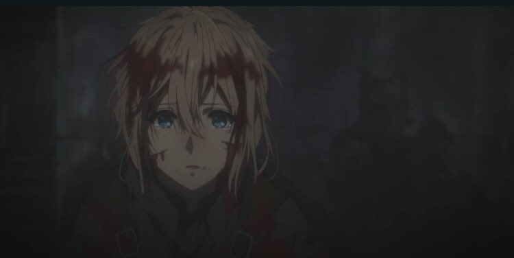 From Violet’s perspective the only thing she knows is war and receiving orders from the Major. Gilbert sees this and is absolutely devastated. He knows that it is his fault that Violet has become such a broken child with no personality of her own.