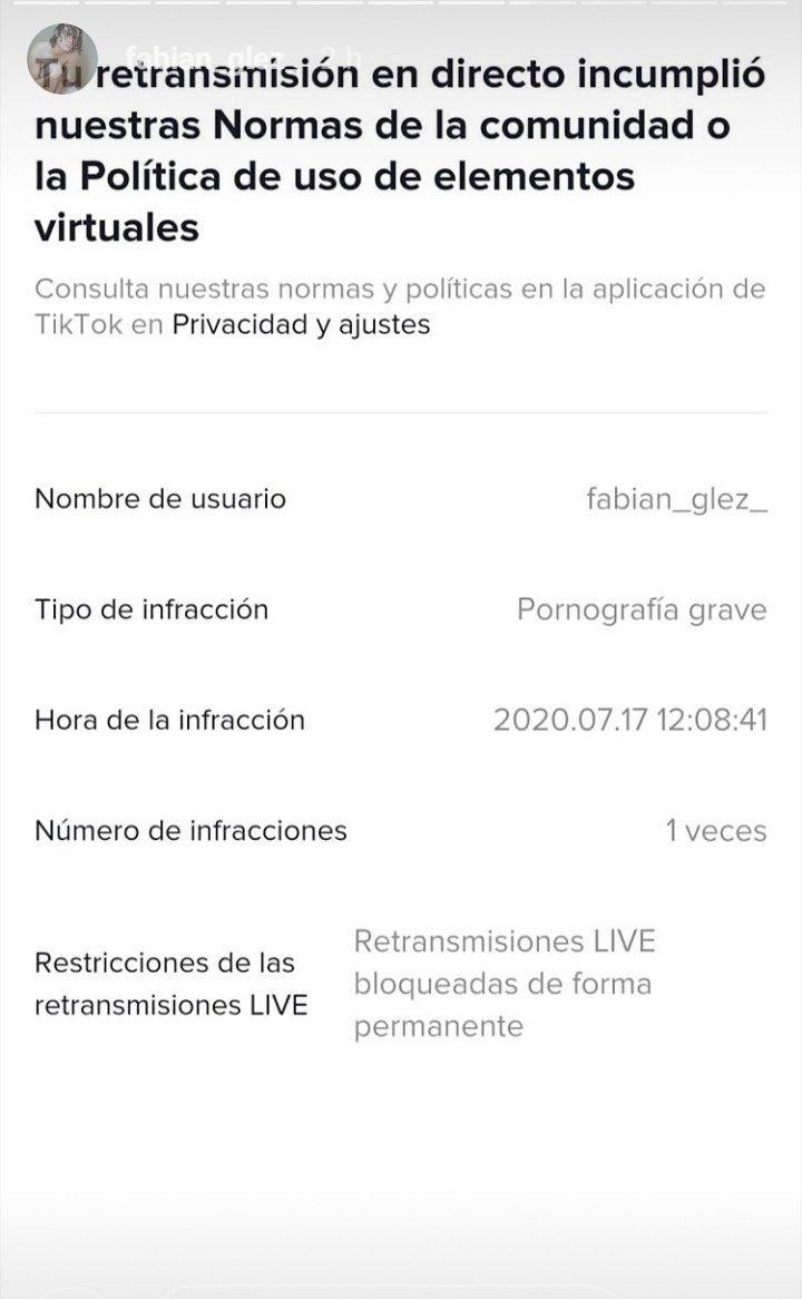 lobberoficial's tweet photo. @TikTokSupport Hello, the @Fabian_glez_ account was unfairly reprimanded because in a live broadcast he showed one of his artistic photographs where only an octopus is shown.  Hope you can fix this error, thanks. https://t.co/NcWsKAjXtq