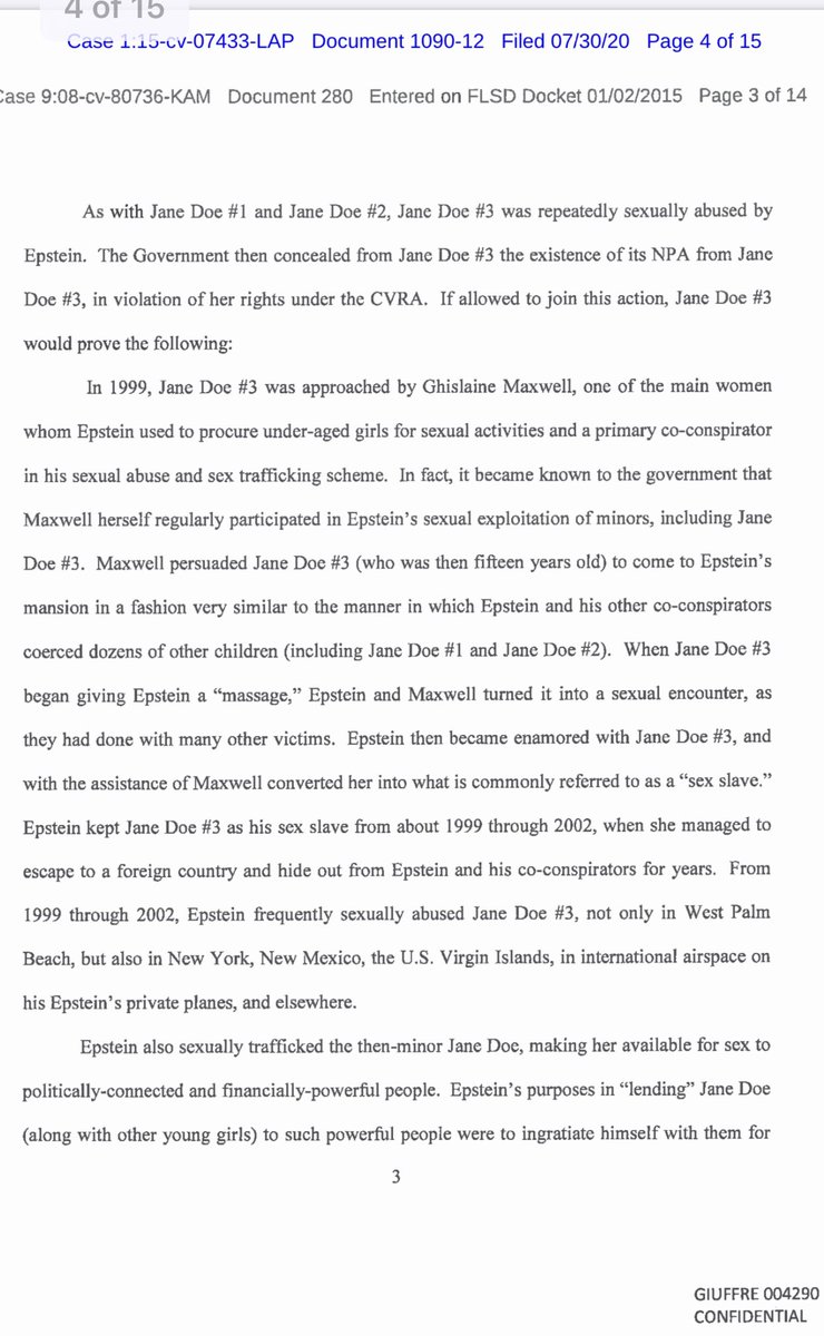 Ladies and gentleman, the DOJ. 