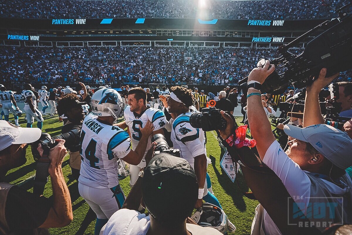 “I never dreamed I would have that opportunity as a kid. It’s pretty exciting – I actually try to go around the tunnel usually, because I don’t want to be in the spotlight; but, that was pretty fun with the fire and the smoke and all that - I felt like Cam a little bit.”