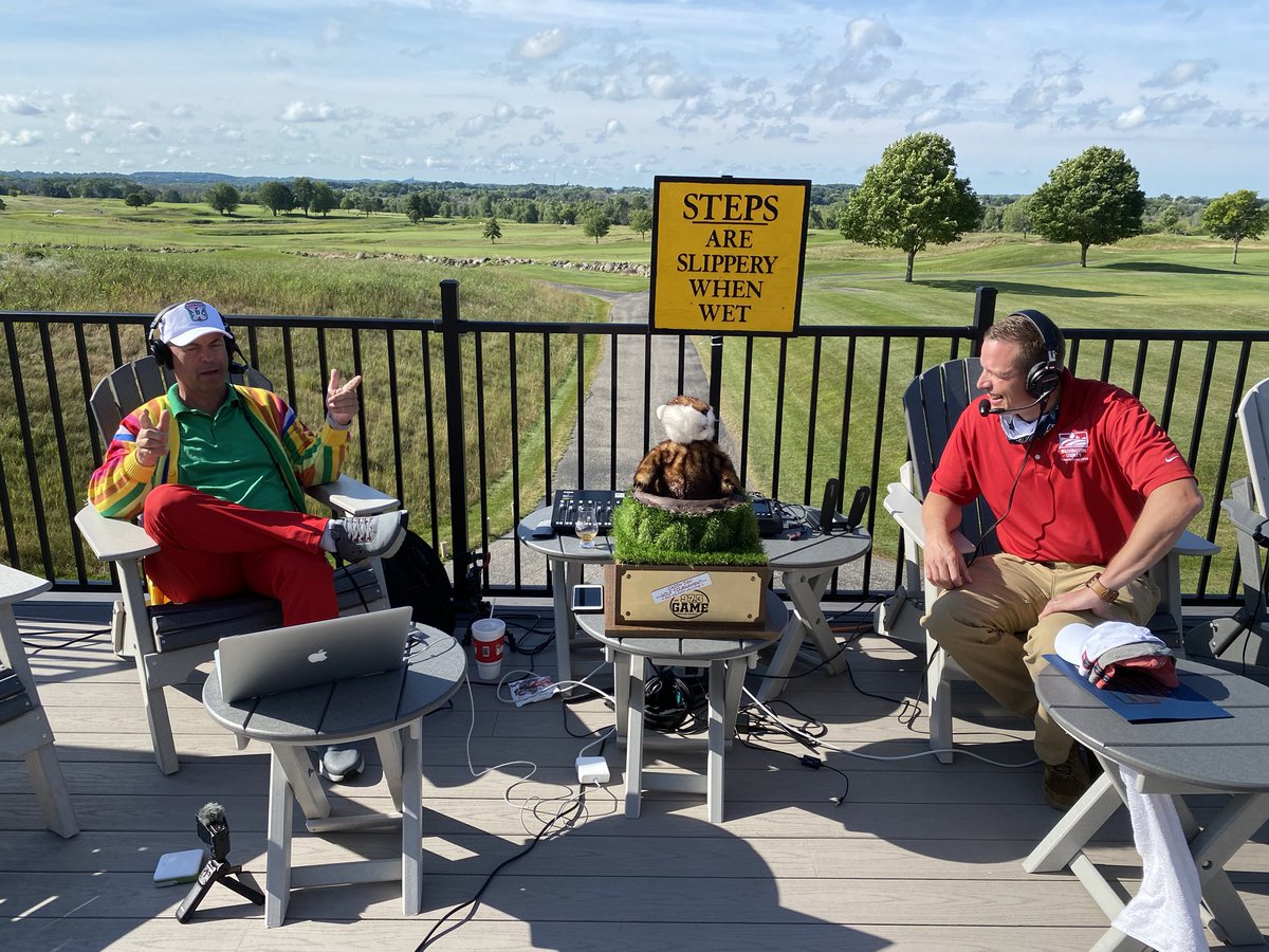 WashCoWisco's tweet photo. The team at @GolfWCGC were joined by many new friends today for the @TheGameMKE #CaddyDay Tournament organized by @czabe. Thanks @kuhnj30, @SFordy4, @nbated, @DrewOlsonMKE, @Dario_Melendez, @OnAirJosh and others for the great day. See you next year! https://t.co/CSpxvhkA0l