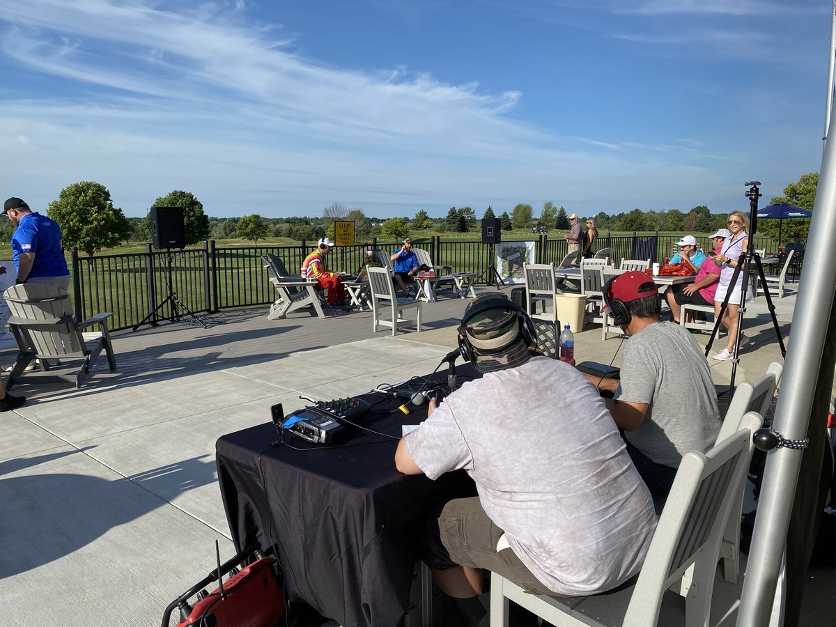 WashCoWisco's tweet photo. The team at @GolfWCGC were joined by many new friends today for the @TheGameMKE #CaddyDay Tournament organized by @czabe. Thanks @kuhnj30, @SFordy4, @nbated, @DrewOlsonMKE, @Dario_Melendez, @OnAirJosh and others for the great day. See you next year! https://t.co/CSpxvhkA0l