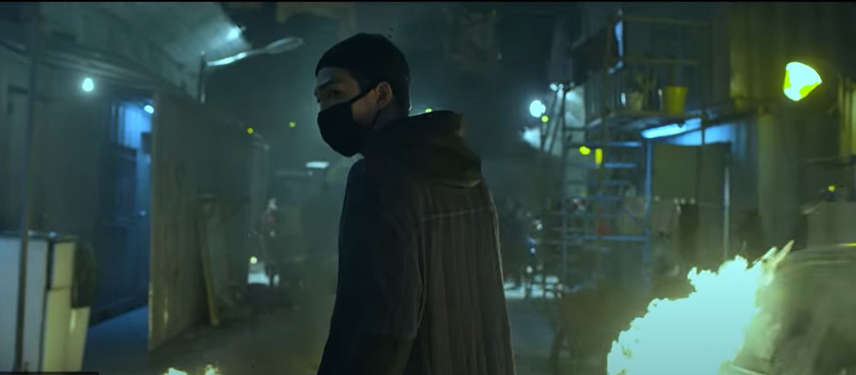 5.Namjoon- A flier that says there will be redevelopment in his neighbourhood. Note- the dates on the flier match with with the dates of the fire in the container (Aug 25th and Sept 30th). that fire might have been cause due to the redevelopment project.