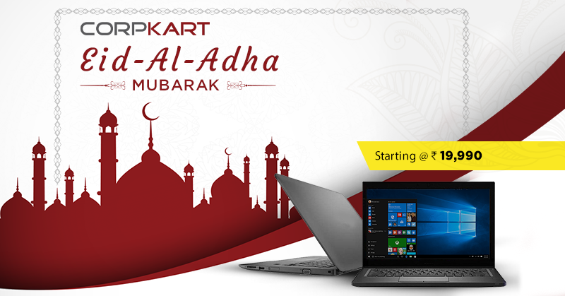 corpkart's tweet photo. Celebrate this Eid with our extra special prices on the work from home essentials, curated exclusively for gifting to your loved ones. https://t.co/xYdzK9YMme 
.
.
#EidMubarak #WorkFromHome #Corpkart #Laptops #Desktops #Tablets https://t.co/mGUOVrDOwW