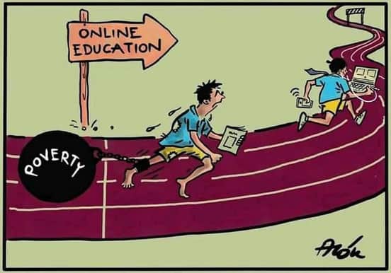 Many students can't afford online education this school year. ctto.