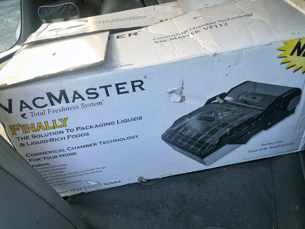 kcline's tweet photo. Y’all have no idea how happy I am to see this old friend
#ifyouknowyouknow #vacmaster #foodwizard https://t.co/LJtx52SylO