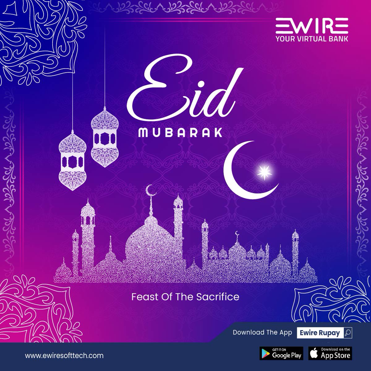 ewire_softtech's tweet photo. Eid Mubarak.....From Ewire Softtech #eidmubarak2020 #EidulAdha #eidmubarak #eid2020 #eidl #eiduladha2020 #eidaladha #eidaladha2020 #eiduladha #staysafee #stayhome #stayhealthy #stayhomestaysafe #aftercovid #aftercovid19 #afterlockdown #aftercorona https://t.co/xwTiTlcDQm