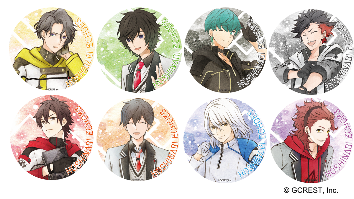 chara_colle_'s tweet photo. 【新発売】「水彩伽羅画」の商品を只今よりネットショップで発売します！キャンバスキーホルダー、アクリルスタンド、缶バッジ、イラストカードをご用意しております♪

■ご購入はこちらから
https://t.co/iaBUvympuS

#星鳴エコーズ　#星エコ 
店頭販売等の追加情報はこちら
https://t.co/jOraNd27I1 https://t.co/JpgtIeel6u