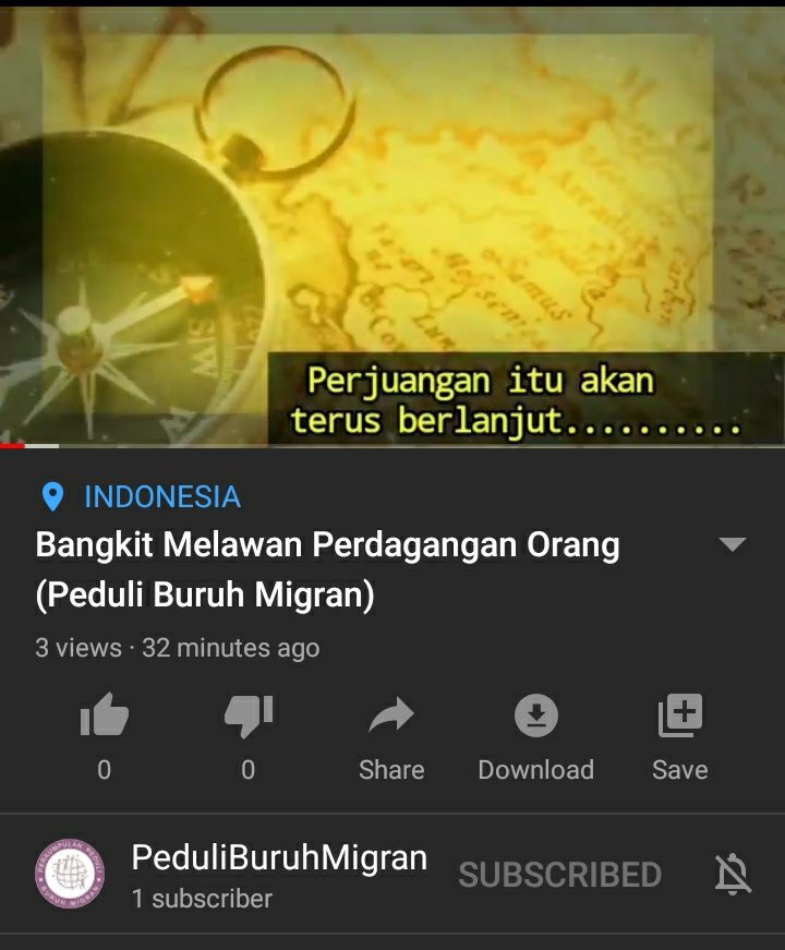buruhmigran1's tweet photo. Sebuah perjuangan penyintas perdagangan orang untuk bangkit dan membangun organisasi bernama Peduli Buruh Migran untuk memberdayakan kawan-kawan Pekerja Migran Indonesia

Video:
https://t.co/Ia3RzXynLA https://t.co/RAbL32ti6b