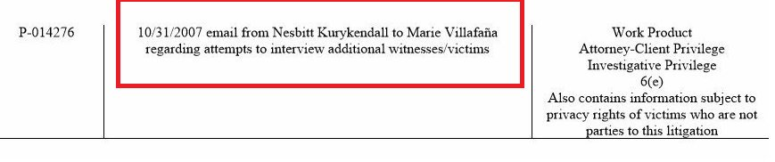 At the time Epstein signed his plea deal...The FBI and DOJ knew it had not interviewed all his victims.