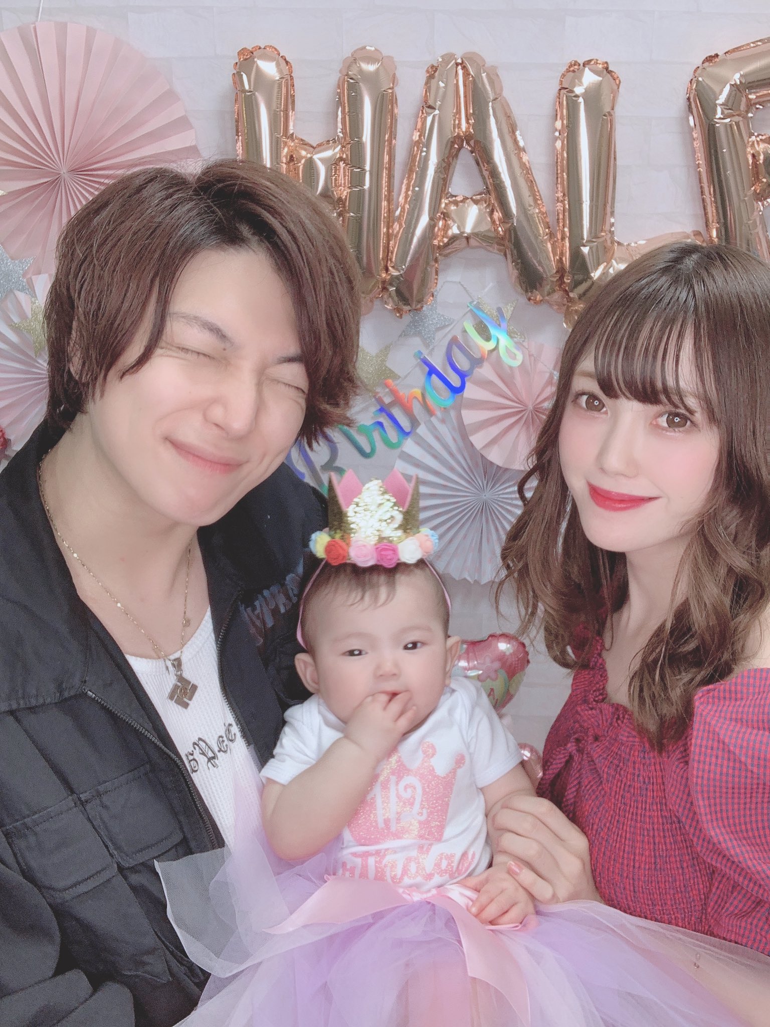 ♥️さゆり♥️ お花見代わりに🌸お花いっぱい付けてみましたぁ〰🤣風情感はゼロ
