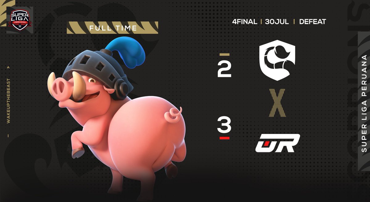 ScorpionsGG's tweet photo. 🦂 | #Derrota
⚔️ | @SuperLigasEGS
📰 | 2 - 3

Caemos el día de hoy ante nuestros amigos de @UrbanEsportsRAP por los cuartos de final de la #SLPE, GG WP.

¡Dimos lo mejor de nosotros en cada encuentro, gracias por apoyarnos siempre!

#ScorpionsProud
#WakeUpTheBeast 
#SLPEConSCP https://t.co/qDFIqj810o