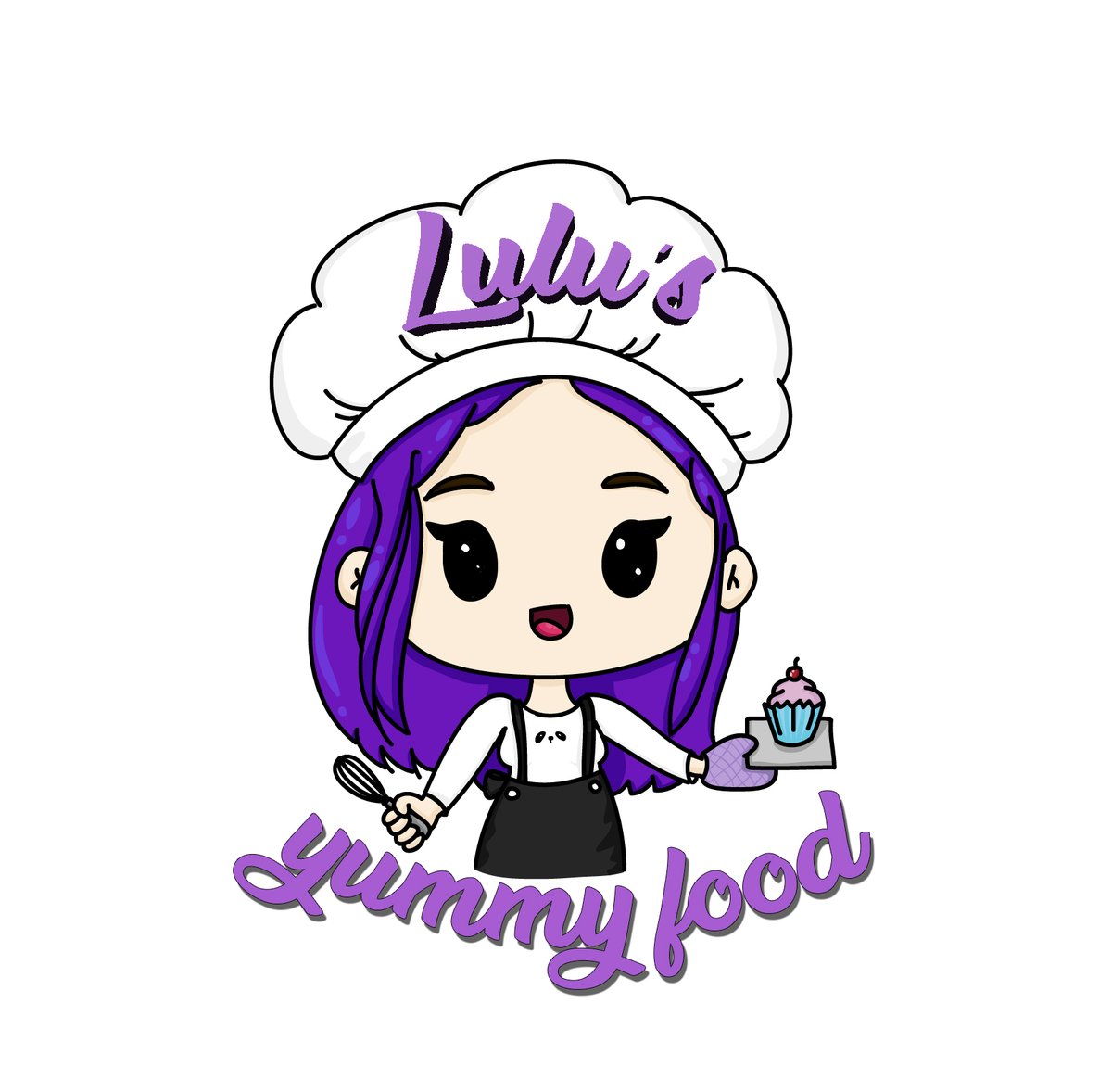 Luana_KLS's tweet photo. Logo de pastelería para @lupianahii ♥ https://t.co/VjbRch85cD