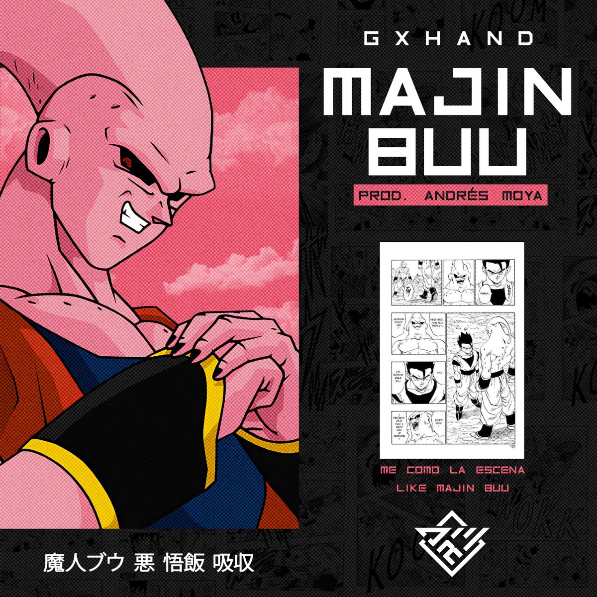 ya salió "Majin Buu", producido por mi hermano, visuales y grabación por <a href="/jr3_studio/">Jr3 Studio</a>, escuchenlo ♥️
youtu.be/oU0_hboYZMg