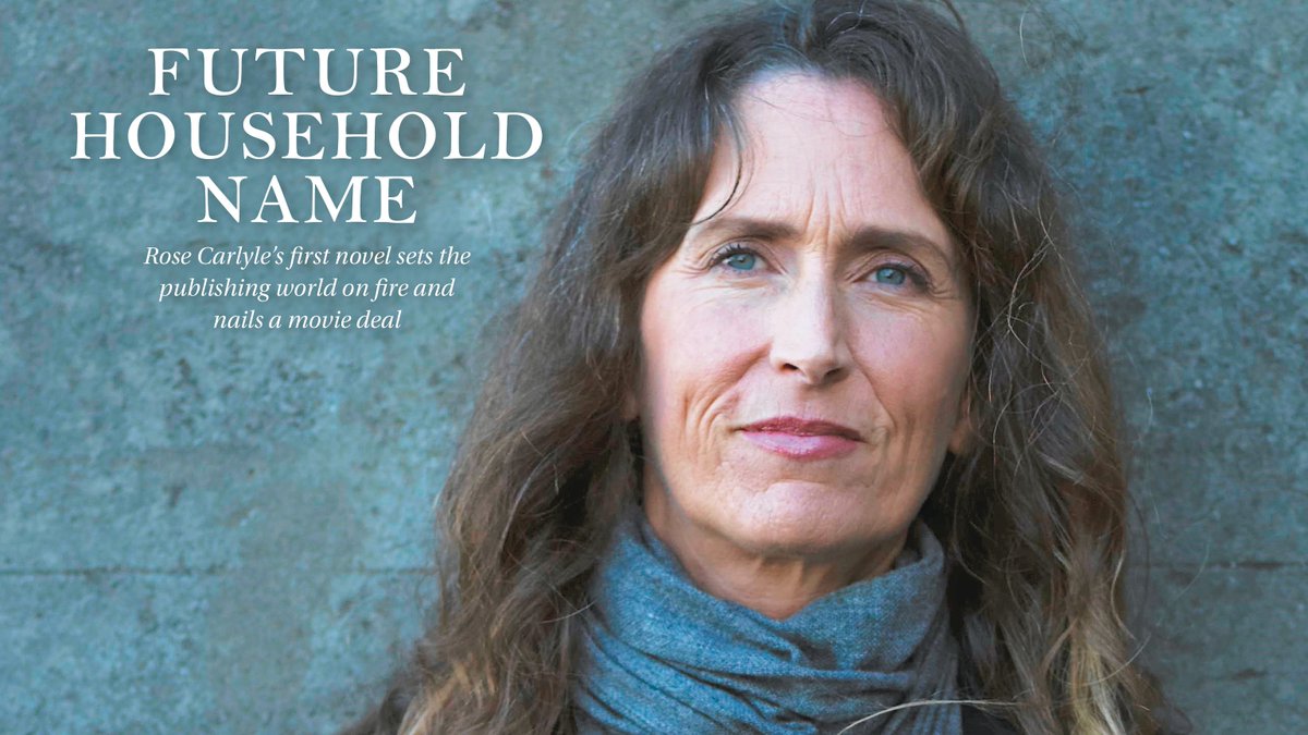 Her first novel attracted a bidding war, a major Hollywood movie deal and has been translated into four languages. And it's not even out till Monday. On Sunday, Mike White asks who the hell is Rose Carlyle?
