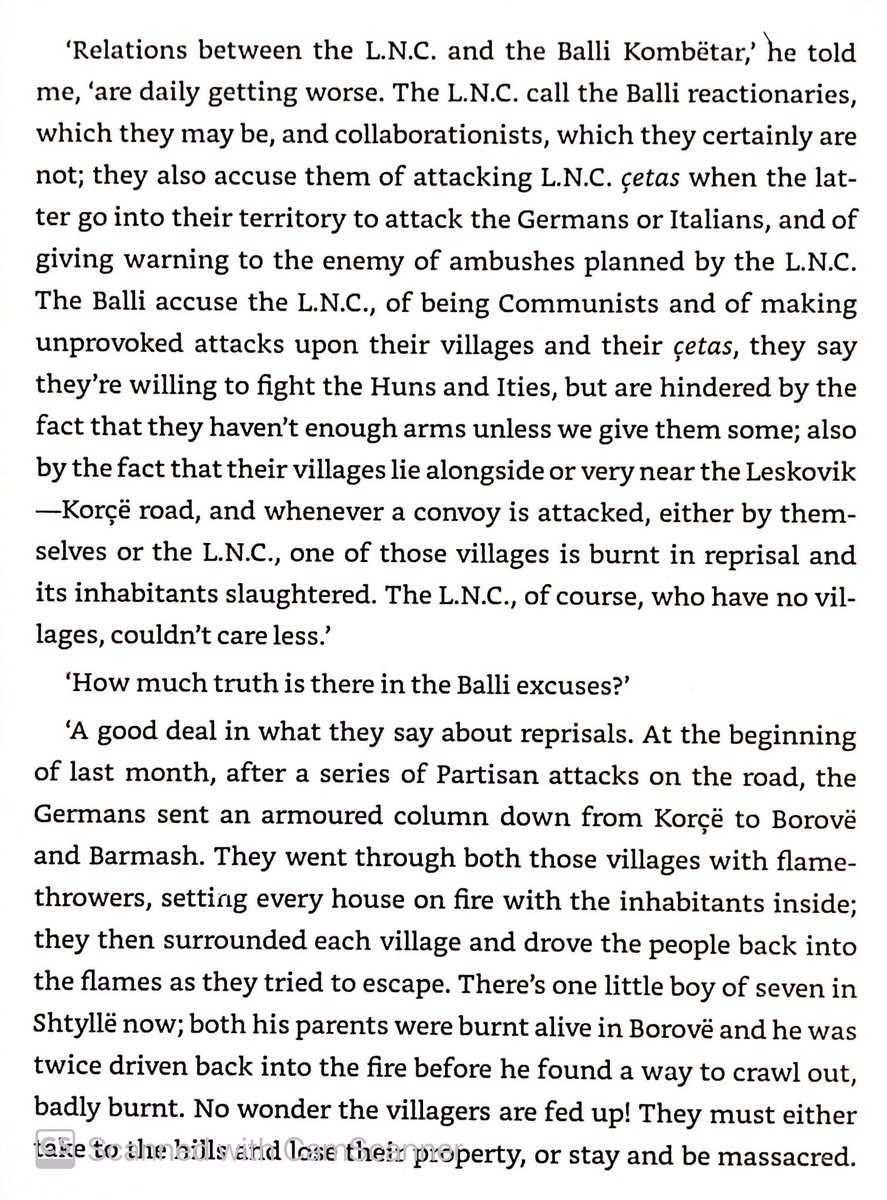 Brutal reprisals by an occupation force against a sedentary civilian population after insurgent attacks are an effective means of demoralizing the sedentary people & creating a collaborative class.