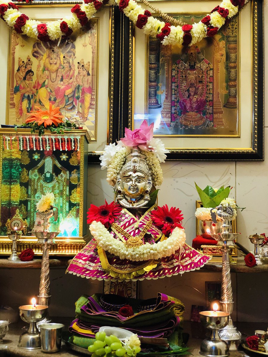 NJayaram16's tweet photo. 🙏🏻Wish You All Happy Varamahalakshmi Vratham.
May Goddess  Lakshmi bless you with all 8 forces of:
Sri (Wealth),
Bhu (Earth),
Sarasvati (learning),
Priti (love),
Kirti (Fame),
Santi (Peace),
Tushti (Pleasure) and
Pushti (Strength).
#VaraMahalakshmi
#ವರಮಹಾಲಕ್ಷ್ಮಿ https://t.co/OAYStE1AvH
