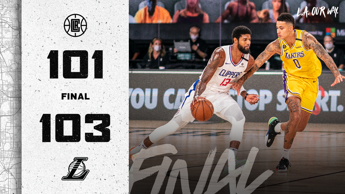 LAClippers's tweet photo. First of Eight. Back in action on Saturday. https://t.co/Qj93fy9UNY