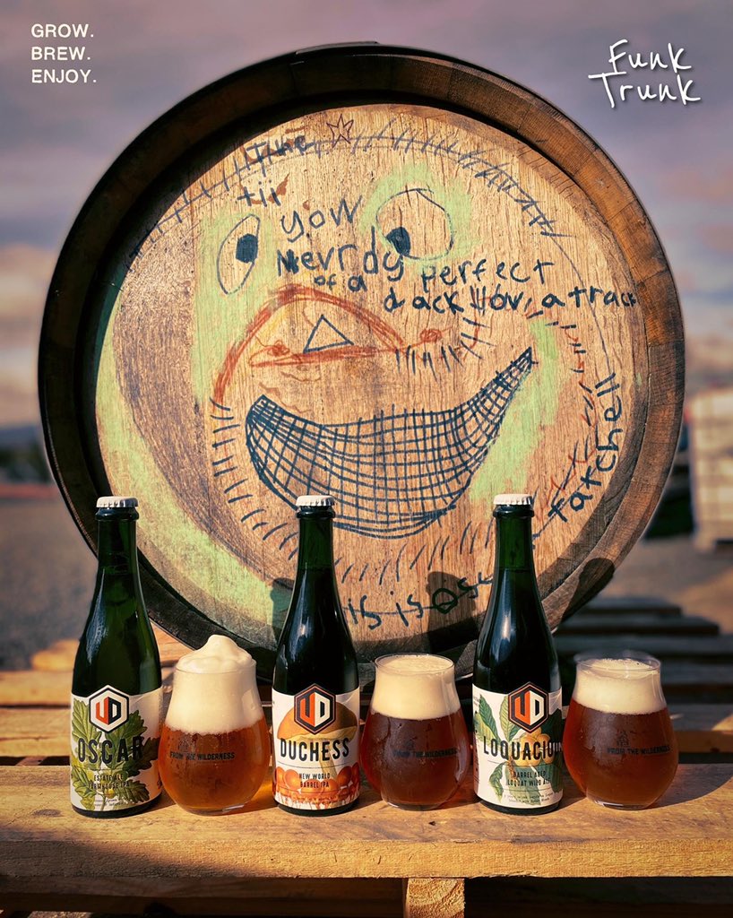 Van_Dieman's tweet photo. FUNK TRUNK 🧪🧳

A 12 bottle collection of our funkiest beers we’ve released 🧺🐴🍈🕺🏻

https://t.co/XYVsrI51vE

#shutthefunkup #funkyfriday #funkorama #funktrain #funktown #sourbeer #editas #tasindiebeer https://t.co/KvMvr6ek4L
