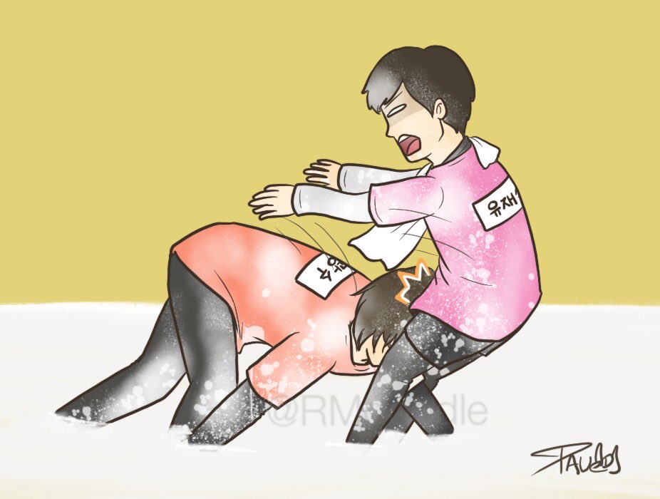 Running Man Doodles tweet media