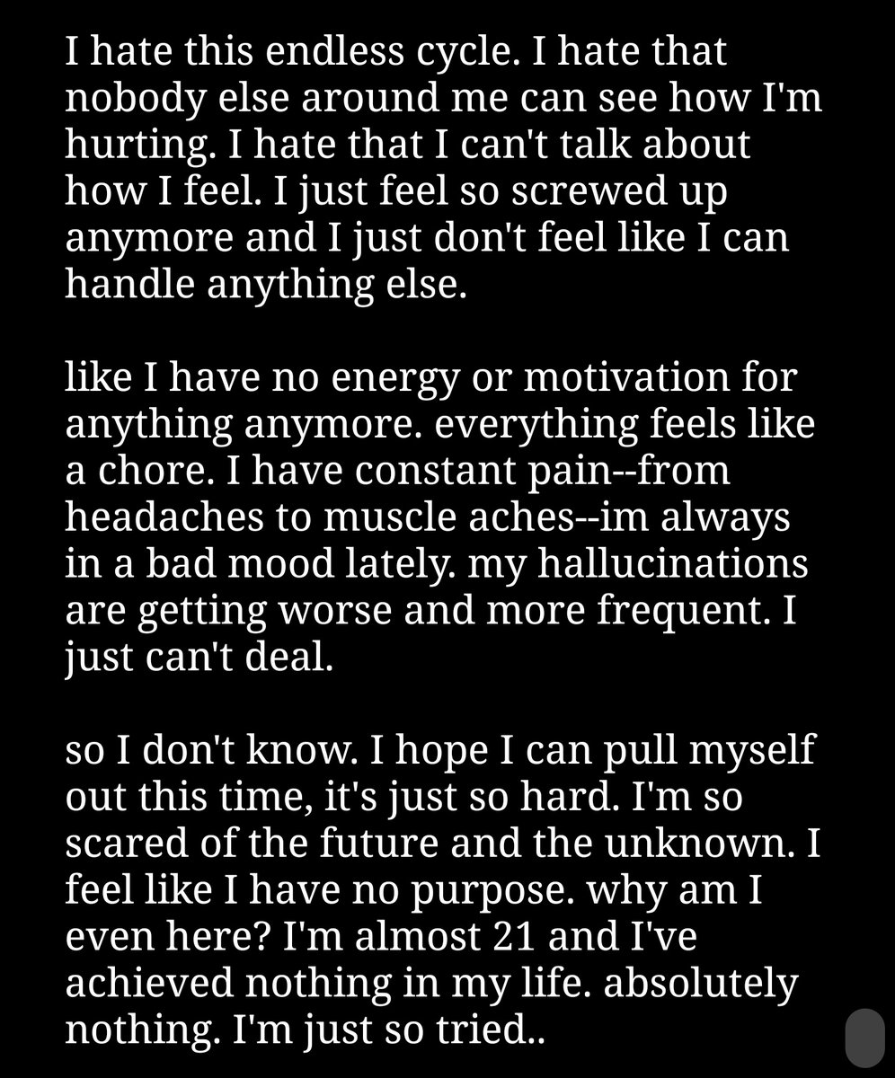 chroHANosaurus's tweet photo. tw//
official rest. not sure how long.

idk if anyone even cares to read this but it's just a little insight. it was nice getting to know some of you. https://t.co/wgzPQvgaHm