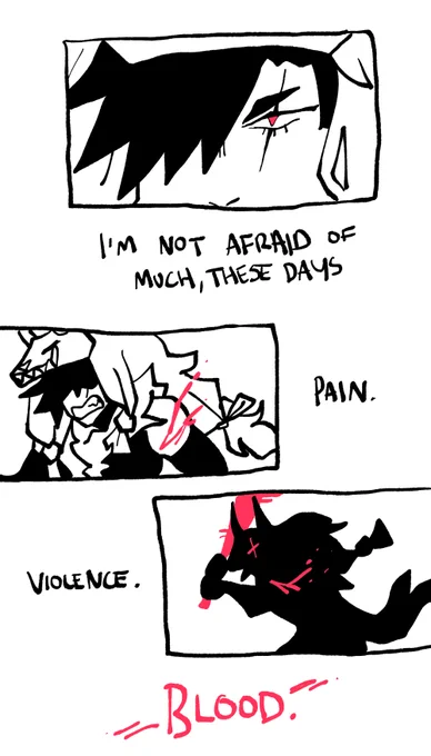 [OC | Comic] Claustrophobia. (1/3)

tw // violence, blood, implied abuse 