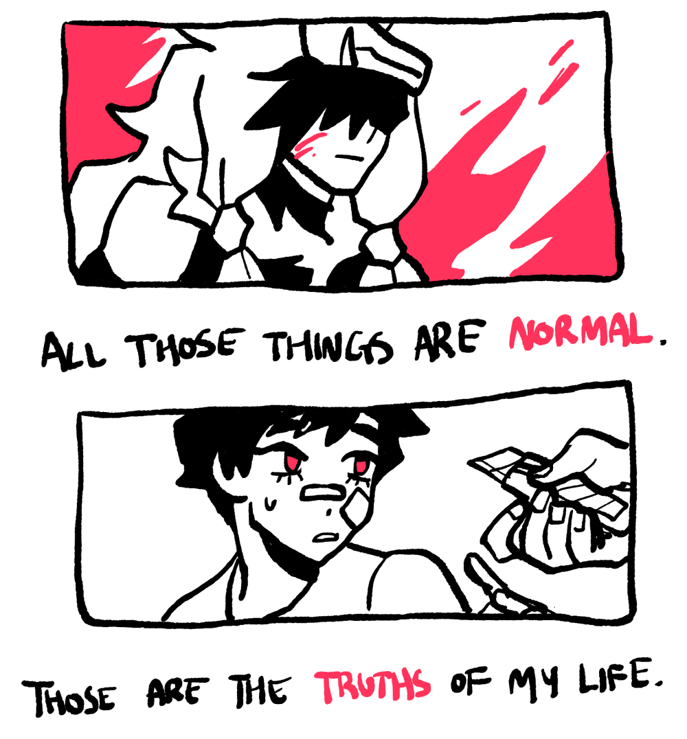 [OC | Comic] Claustrophobia. (1/3)

tw // violence, blood, implied abuse 