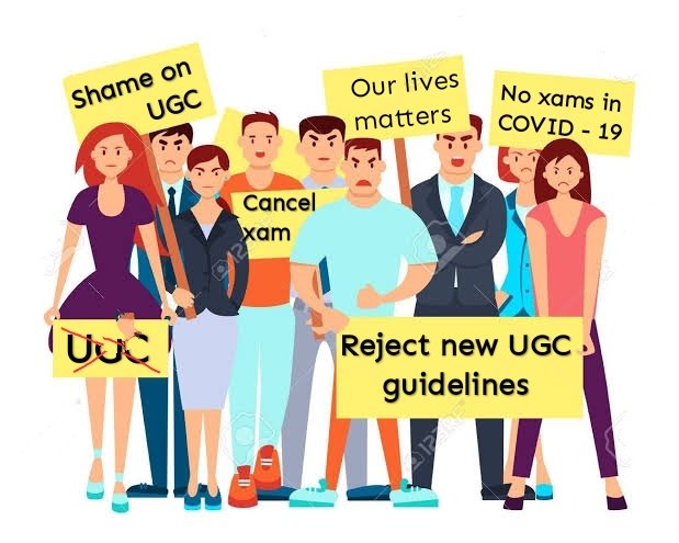 Roy_Offi's tweet photo. Students from different places will come together at one place to give exams where lies 100% chances of corona spread amongst students.....

@PMOIndia
 @HRDMinistry
 @ugc_india
 @31Petitioners
#StudentsInScForJustice https://t.co/1NtOzI7xvH