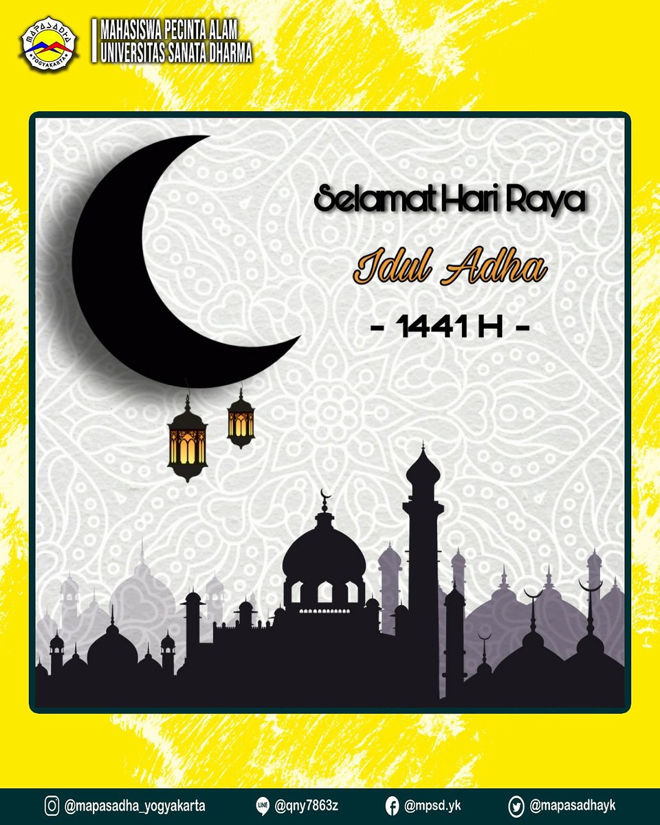 [HARI RAYA IDUL ADHA]

Kurban lebih berarti jika dilakukan untuk berbagi dan bukan untuk pribadi. Apa yang kamu berikan akan kembali, apa yang kamu tanam akan tumbuh, dan apa yang kamu korbankan akan berbuah pahala. Selamat merayakan hari raya Idul Adha.