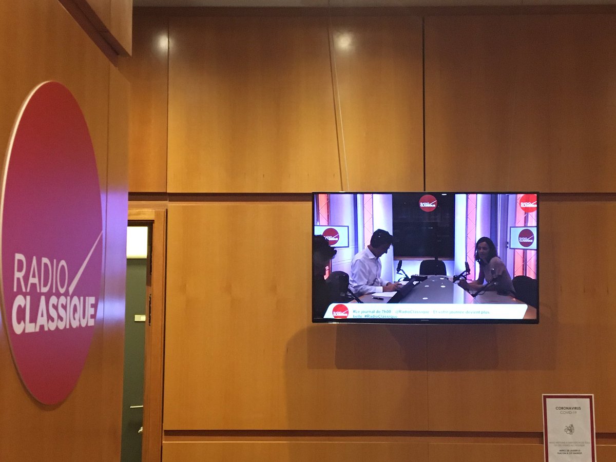 Mornin’ ! <a href="/CecileCabanis/">Cécile Cabanis</a> en direct sur <a href="/radioclassique/">Radio Classique</a> avec <a href="/FabriceLundy/">𝗙𝗮𝗯𝗿𝗶𝗰𝗲 𝗟𝘂𝗻𝗱𝘆 🎗️</a> dans 3 minutes : résultats financiers, entreprise à mission et attentes des consommateurs