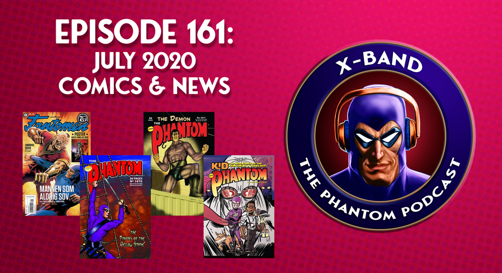 Chronicle_Tweet's tweet photo. NEW X-BAND: THE PHANTOM PODCAST
https://t.co/1xQeJqFOPW
Inc special guest reviewers for #KidPhantom issue 9, a timely reminder why the series is an important tool to ensure #ThePhantom stays relevant to the next generation. Have phun &amp; stay safe!
@pmason83 
@AConstantWords https://t.co/OZbqU5dJvd