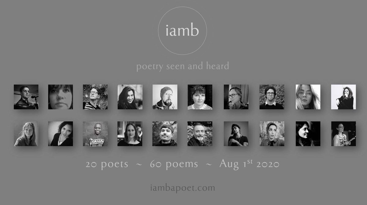 iamb_uk's tweet image. Only 12 hours left to go until wave three of @iambapoet hits your screens.

Get excited for poetry by @VKennefick, @GodzillaKent, @MarvinPoet, @vismairao, @AkhtarSascha, @AmantineB, @jorie_graham ... and plenty more.

 #iamb #wavethree #poetry #poetrycommunity #poetsoftwitter