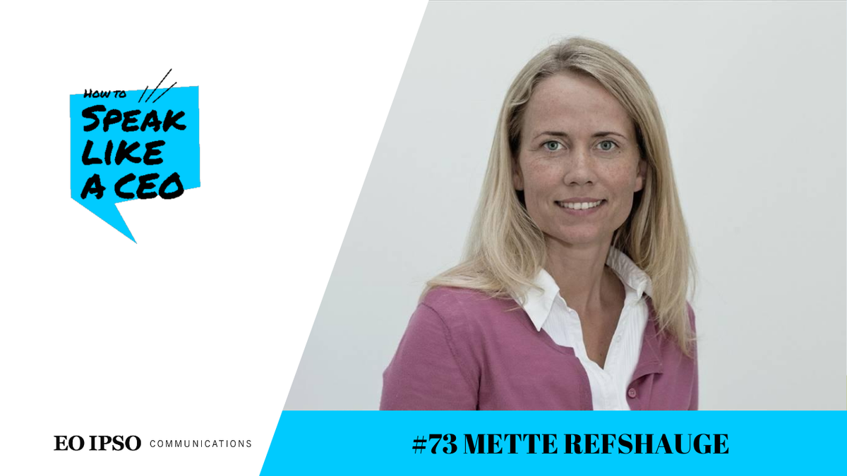 OliverAust_'s tweet photo. Week 3 of Expert on Expert! @LenaCarlson_  and I speak to @MetteRefshauge VP Corporate Communications &amp; Sustainability at @Maersk. She describes the process of seeing a crisis spread across a global company &amp; Maersk's rapid transition to new digital tools https://t.co/uxinn3ibCy https://t.co/l2BiOeuROi
