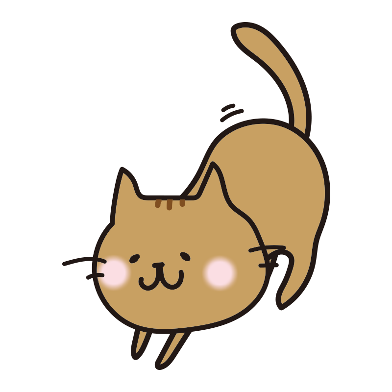 てがきっず 新しいイラストを公開しました タイトル 伸びをする茶色い猫 てがきっず 可愛い手描きイラスト 保育園 小学校 Pta向けのフリー素材 T Co Gmy65pgjqs Img