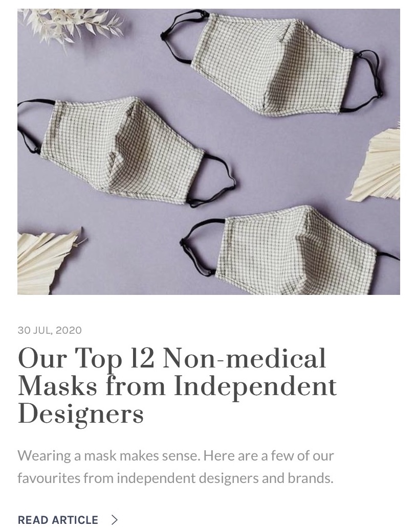 We've rounded up some of our favourite reusable masks from independent designers to help you find the perfect face covering to suit your style, and support small brands at the same time!

Including <a href="/BAGGU/">BAGGU</a>, <a href="/whimsyandrow/">Whimsy and Row</a> and many more...

wolfandmoon.com/blogs/news/our…
