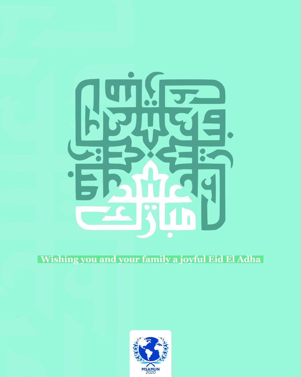 msamun's tweet photo. From our family to yours, Eid Adha Mubarak.

MSAMUN is wishing everyone a happy, full of  laughter and peace Eid.
#MSAMUN https://t.co/DFBFZHNYTx