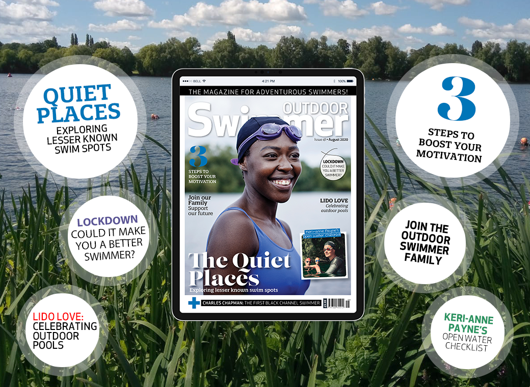 outdoor_swimmer's tweet photo. August issue OUT NOW! This month we explore lesser known UK swimming destinations, share an Olympian-approved open water checklist, and discuss the unexpected benefits lockdown could have on our swimming. Plus much, much more! Pick up the new issue now! https://t.co/BtRauGg8LT https://t.co/jj0btzAwwO