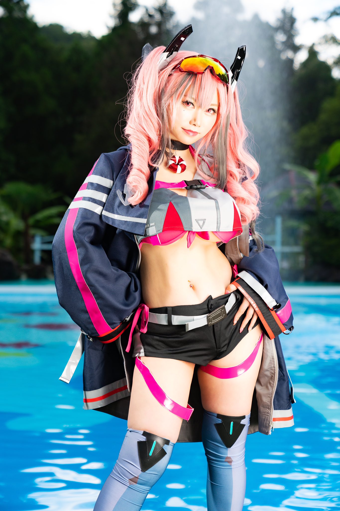 アズレン ブレマートン コスプレ フルセット 一式 ウィッグ アズール