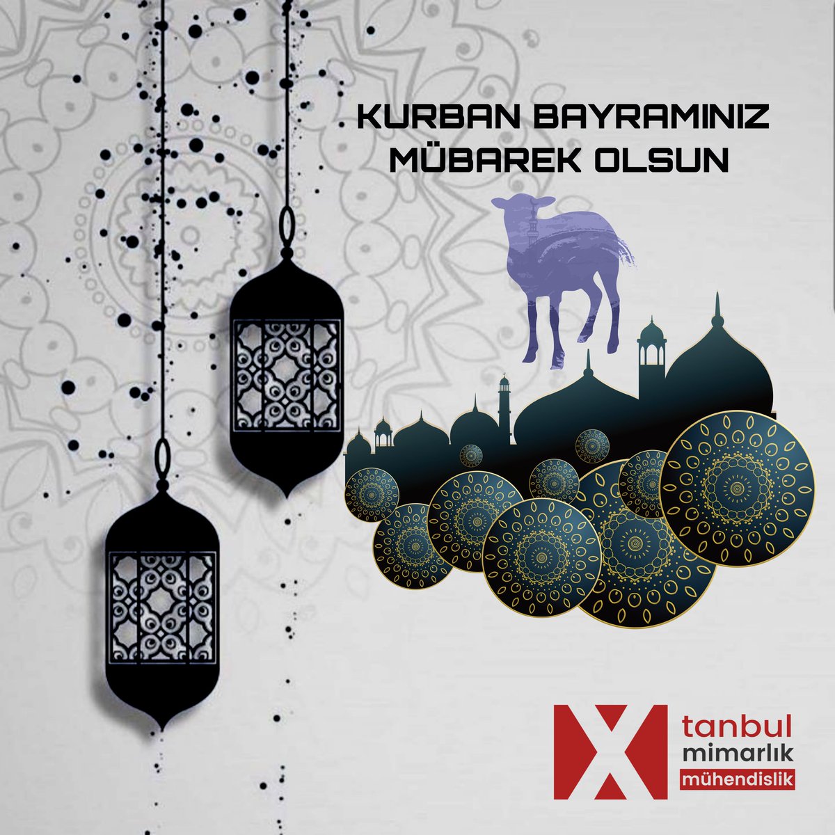 xtanbulmimarlik's tweet photo. Kurban Bayramınız Mübarek Olsun.
#XtanbulMimarlık #XtanbulMühendislik #XtanbulSoft #XtanbulGroup
#Xtanbul #Kurban #Bayram #İstanbul #Mühendislik #Şeker #EidMubarak #Mimarlık https://t.co/naq64XEyUc