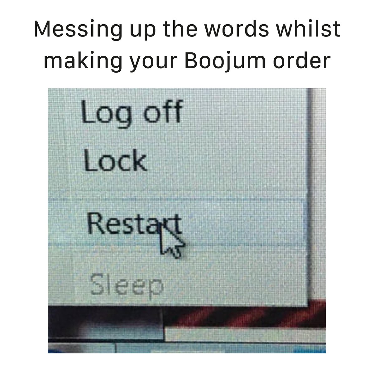 Can I get some of the *Guatemala* please. 😮 Sorry what?🥑