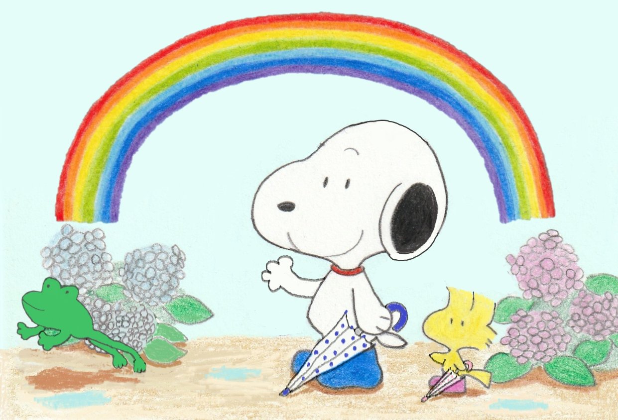 Sima カエルくんまた来年 イラスト スヌーピー Illust Snoopy T Co Xwapmzxukx Twitter