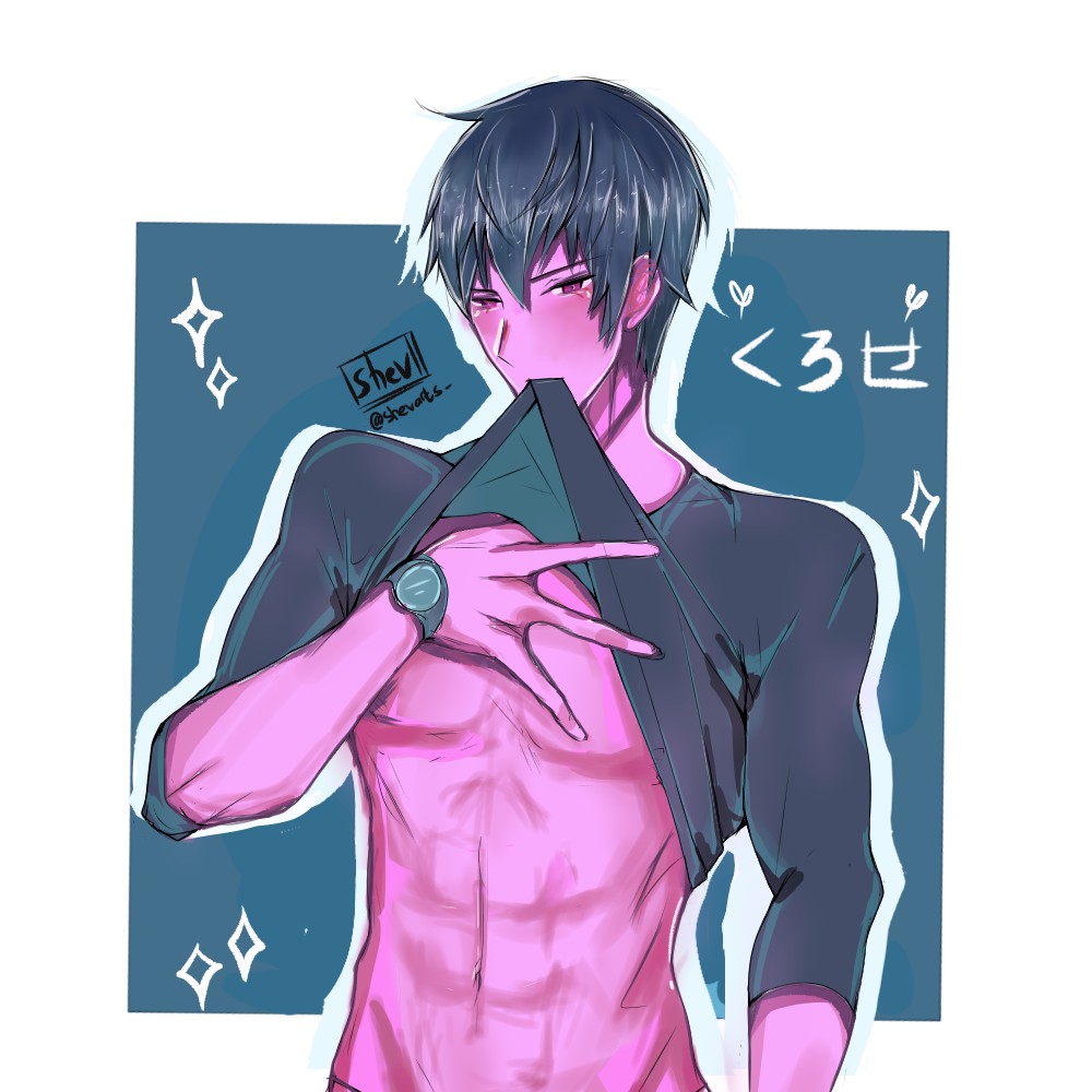 shevarts_'s tweet photo. I present you Kurose Riku! Finally its not a forever wip. Got scared trying new skin color tho

#kurose #artidn #fanart https://t.co/3RHZtu6RFu